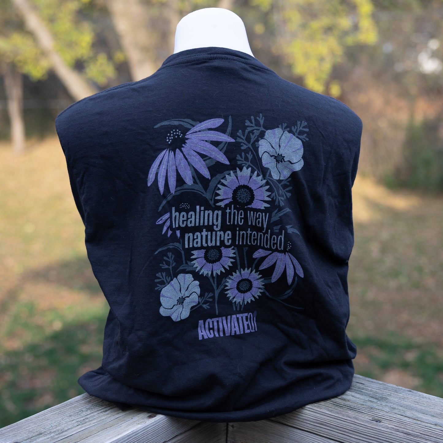 ActivateQi Healing The Way Nature Intended Flower Long Sleeve