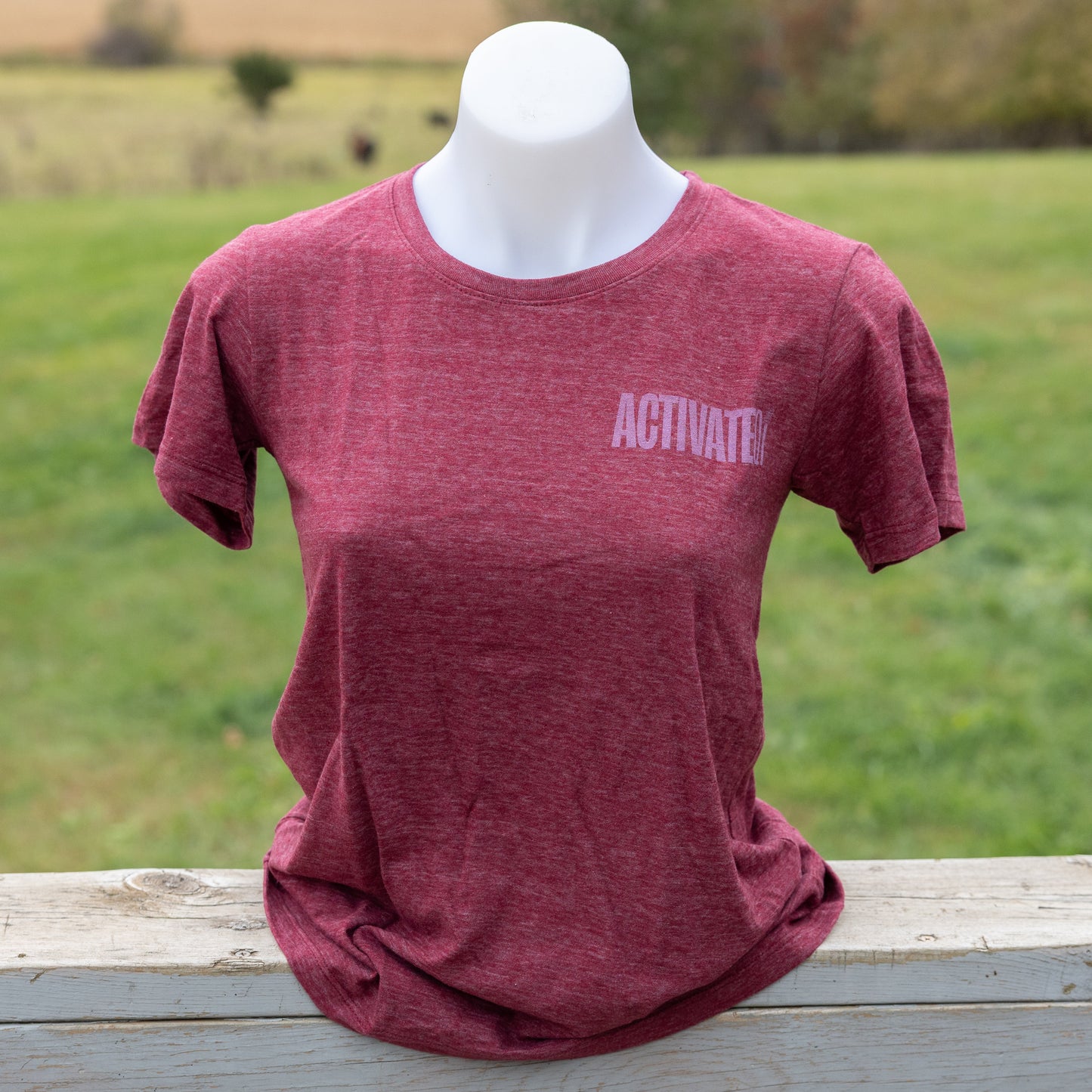 ActivateQi Healing The Way Nature Intended Flower Tee