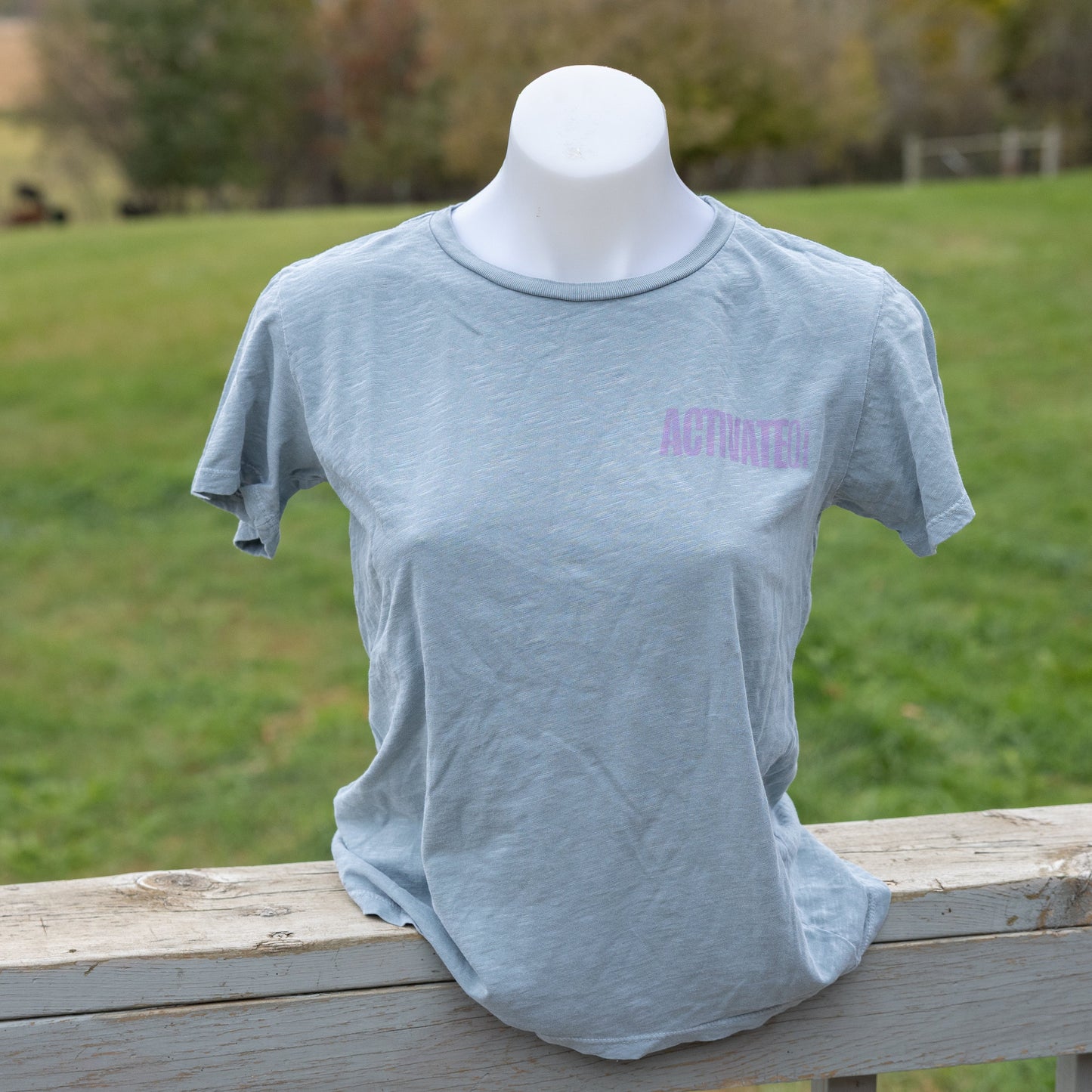 ActivateQi Healing The Way Nature Intended Flower Tee