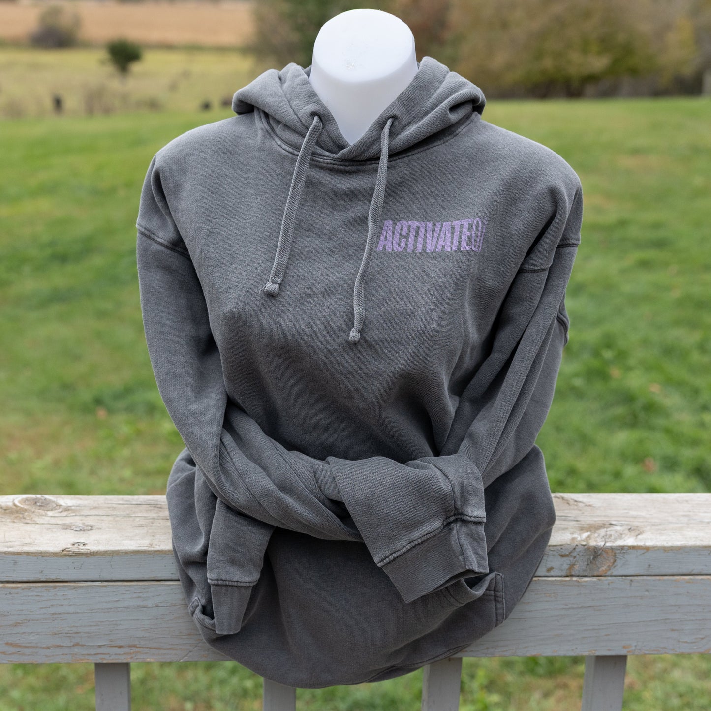 ActivateQi Healing The Way Nature Intended Flower Hoodie