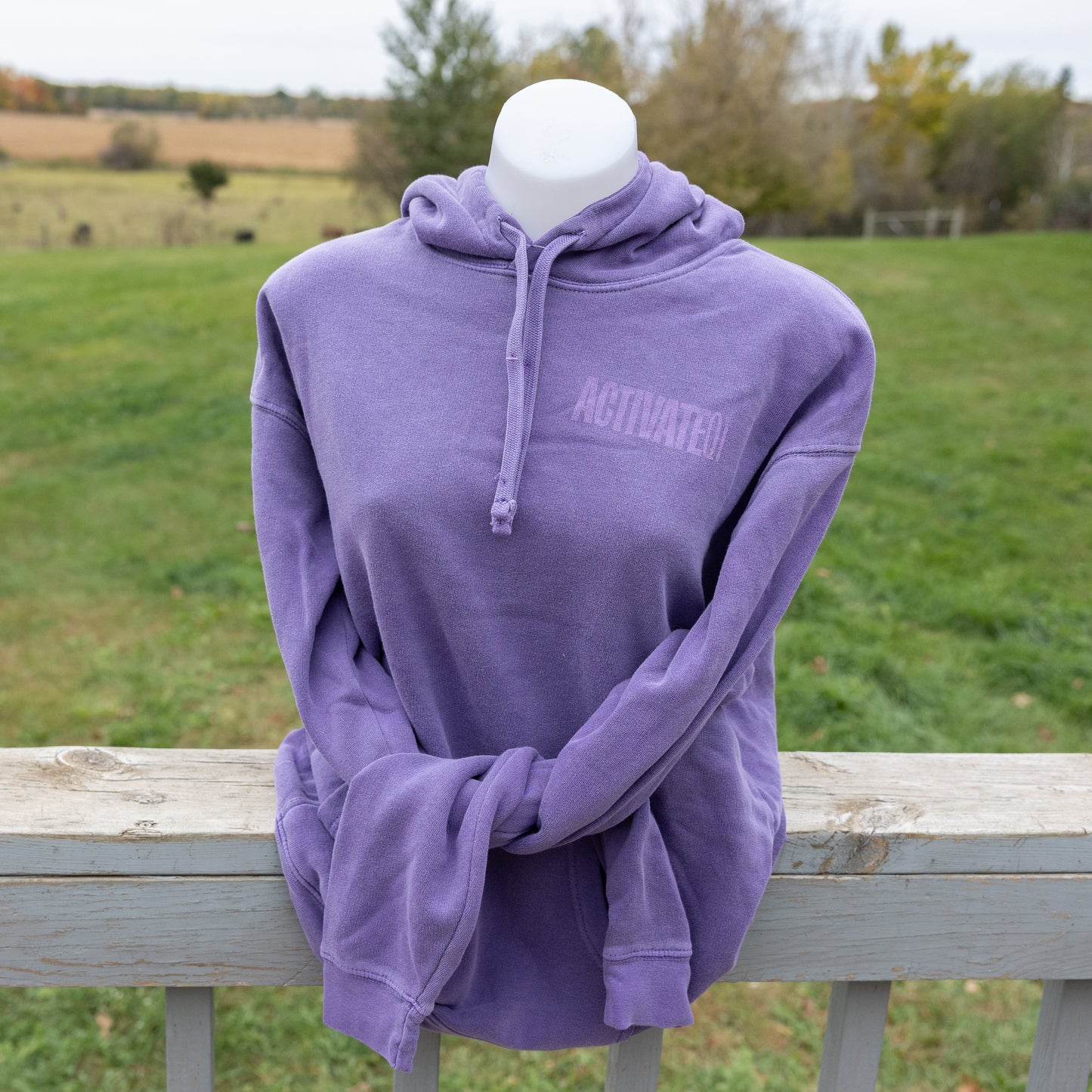 ActivateQi Healing The Way Nature Intended Flower Hoodie