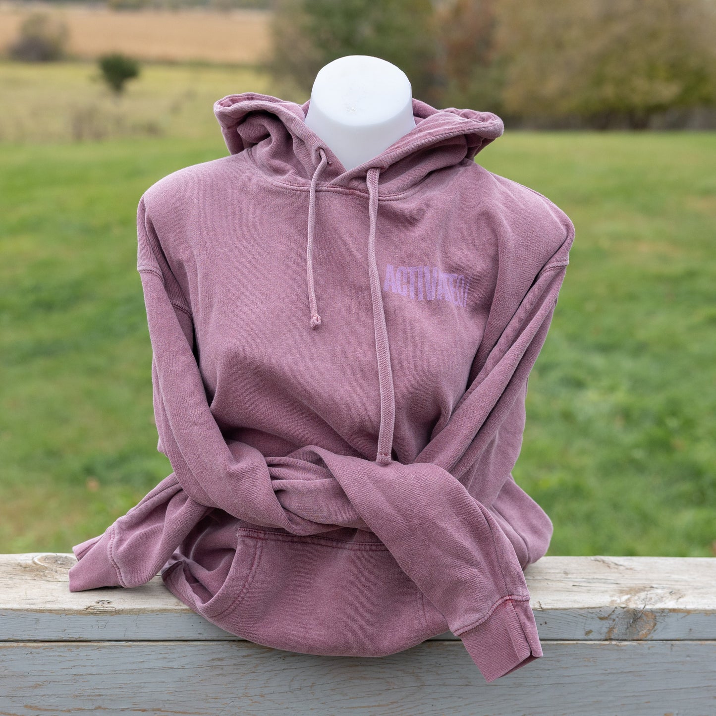 ActivateQi Healing The Way Nature Intended Flower Hoodie
