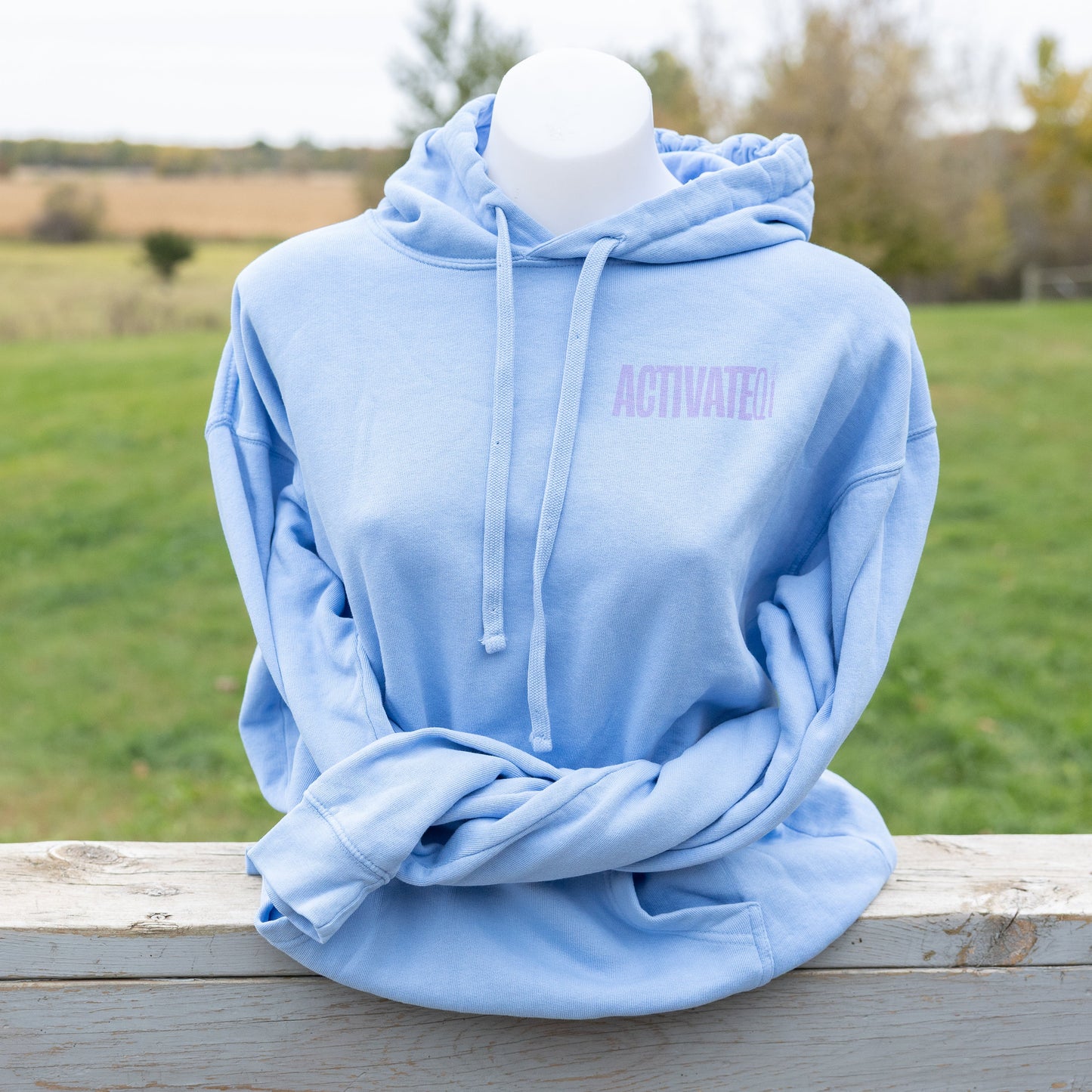 ActivateQi Healing The Way Nature Intended Flower Hoodie