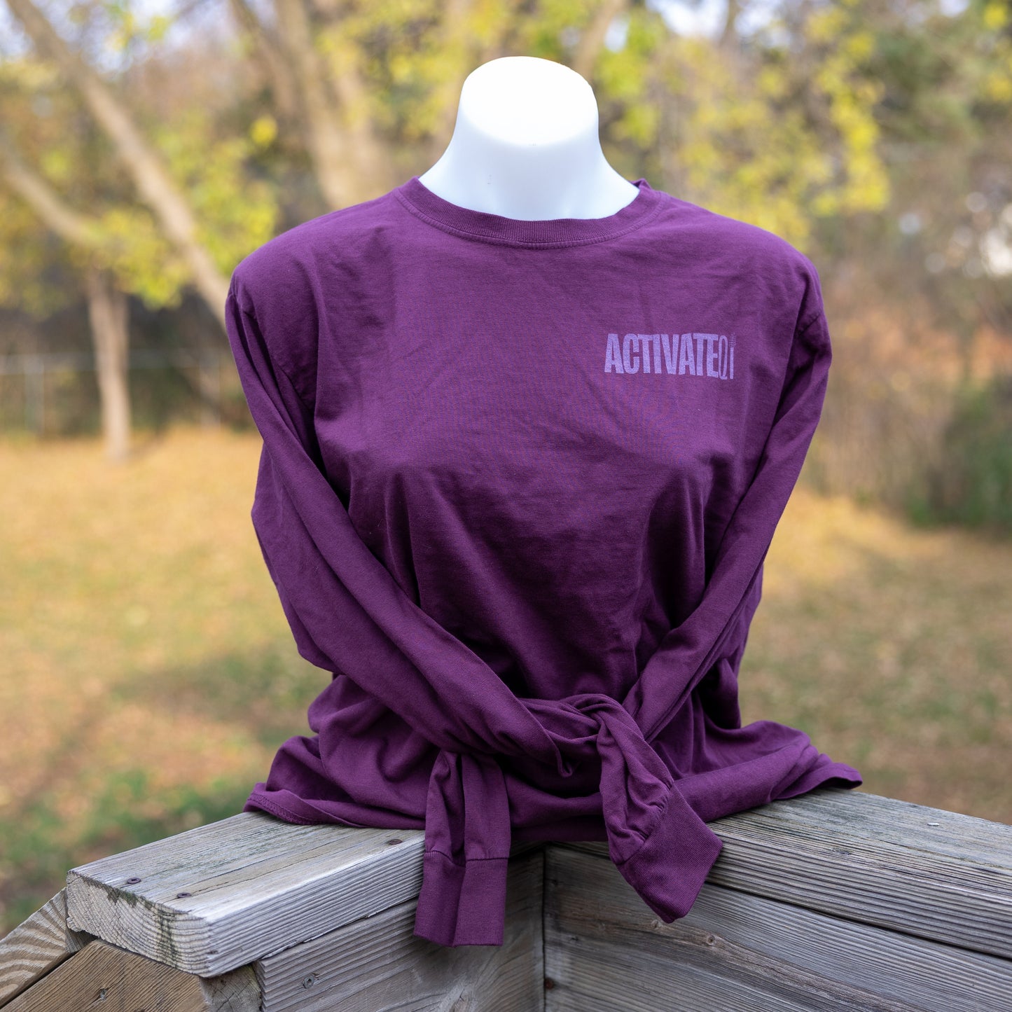 ActivateQi Healing The Way Nature Intended Flower Long Sleeve