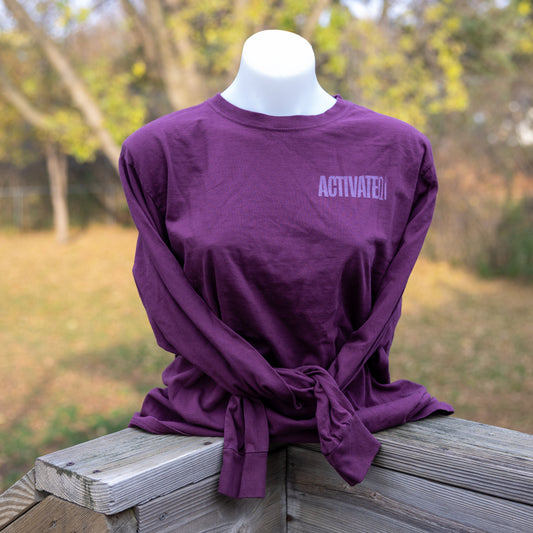 ActivateQi Healing The Way Nature Intended Flower Long Sleeve